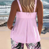 Mariana | Conjunto de Tankini Colorido