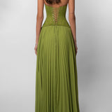 Cristina - Vestido Maxi Verdant