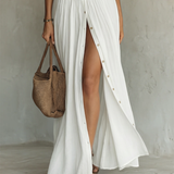 Francisca - Vestido maxi de linho