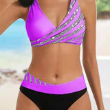 Sofia - Bikini Estampado em Tons Quentes