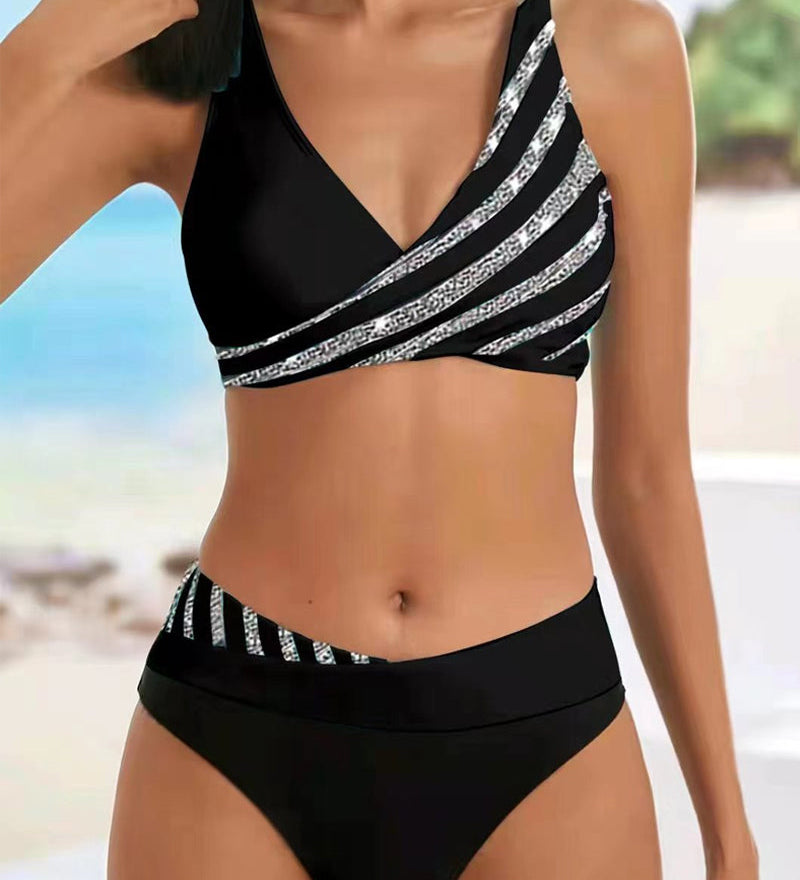 Sofia - Bikini Estampado em Tons Quentes