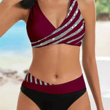 Sofia - Bikini Estampado em Tons Quentes