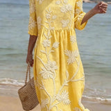 Sofia - Vestido de verão elegante estilo vintage