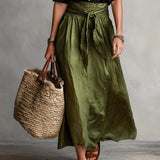 Vera - Conjunto Elegance Preto & Verde Oliva
