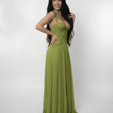 Cristina - Vestido Maxi Verdant