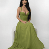 Cristina - Vestido Maxi Verdant