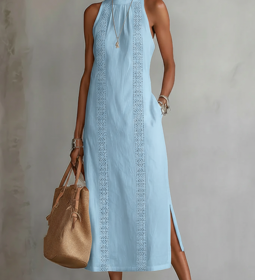 Filomena - Vestido midi retro chique