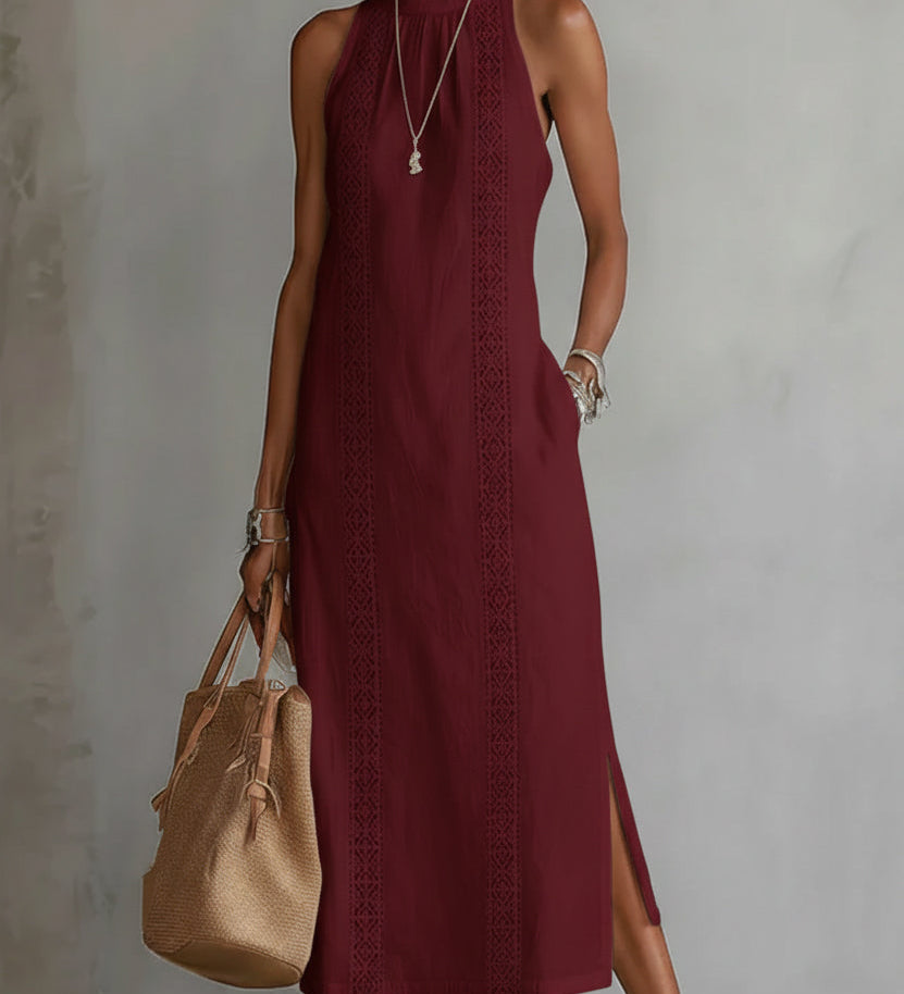 Filomena - Vestido midi retro chique