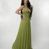 Cristina - Vestido Maxi Verdant