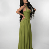 Cristina - Vestido Maxi Verdant